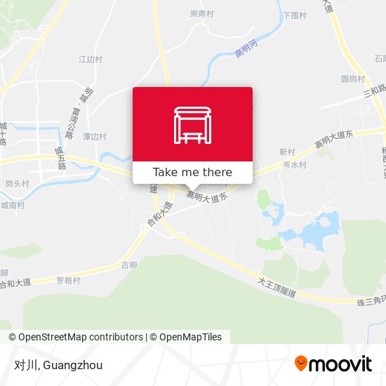 对川 map