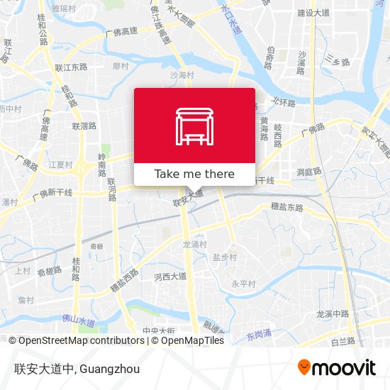 联安大道中 map