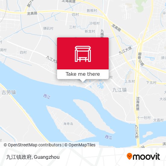 九江镇政府 map