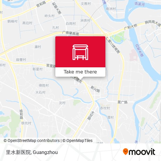 里水新医院 map