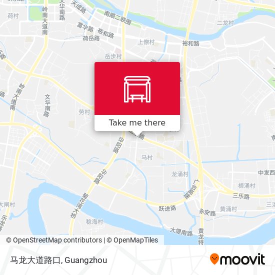 马龙大道路口 map