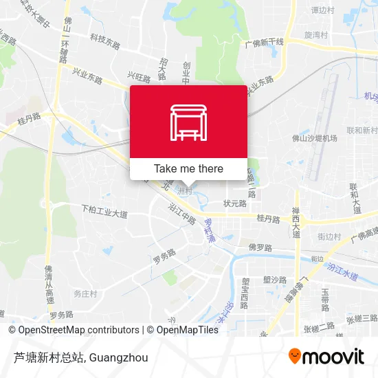芦塘新村总站 map