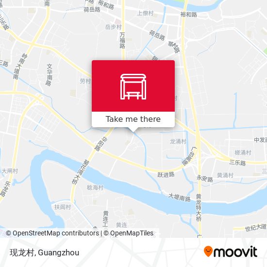 现龙村 map