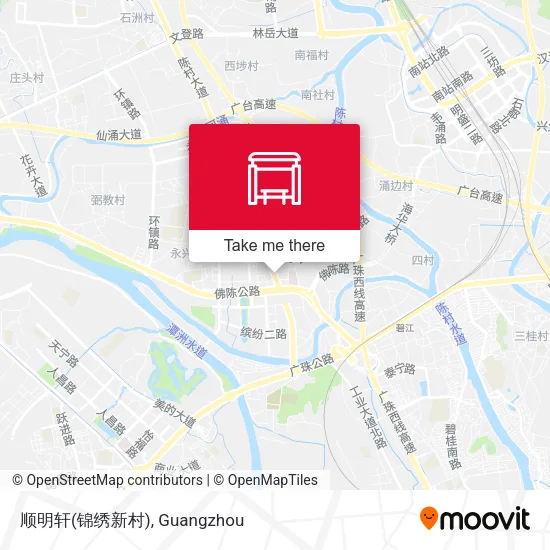 顺明轩(锦绣新村) map