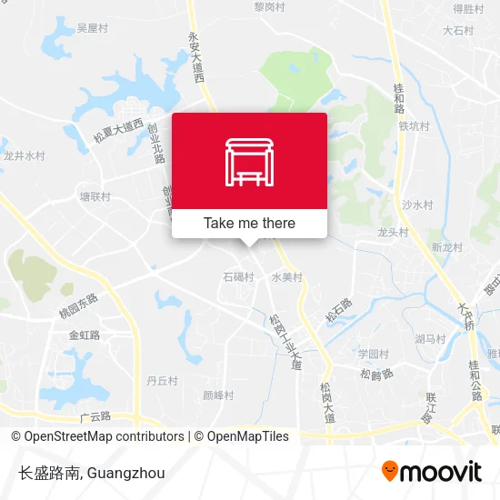 长盛路南 map