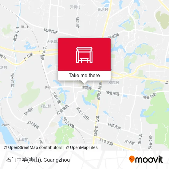 石门中学(狮山) map