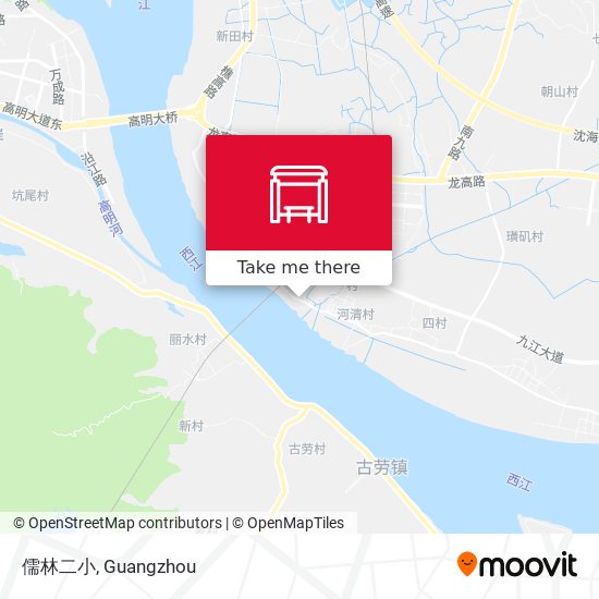 儒林二小 map