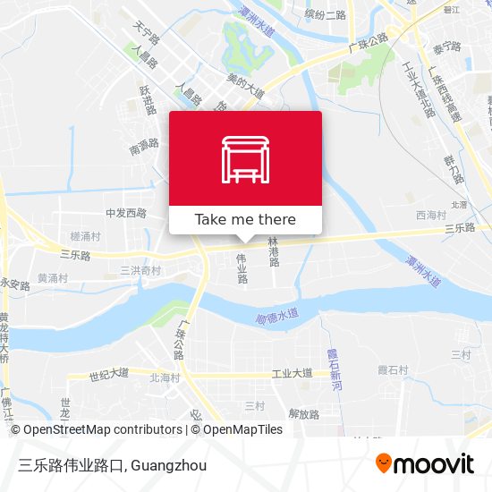 三乐路伟业路口 map