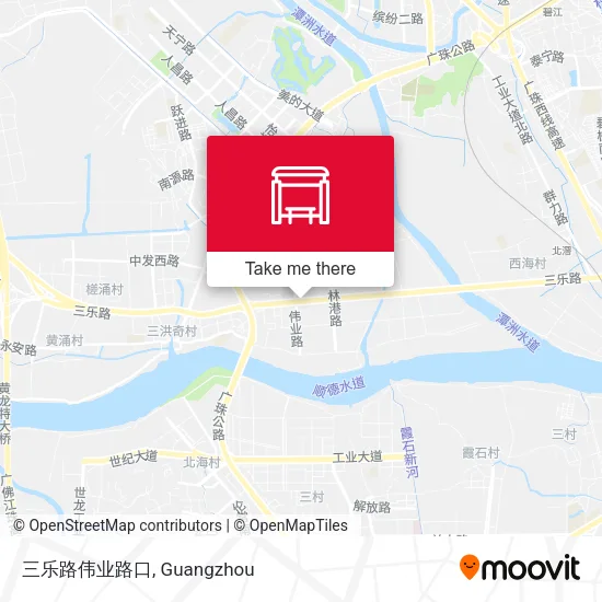 三乐路伟业路口 map