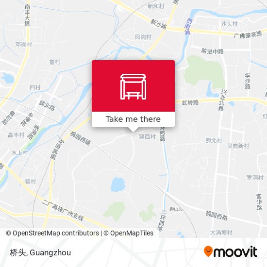 桥头 map