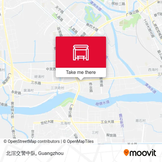 北滘交警中队 map