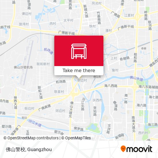 佛山警校 map