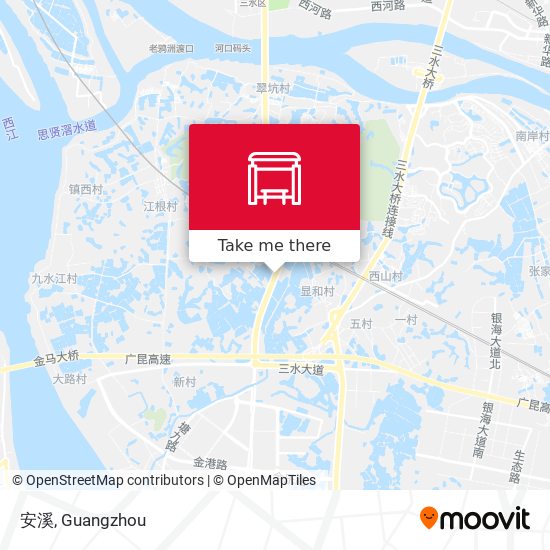 安溪 map