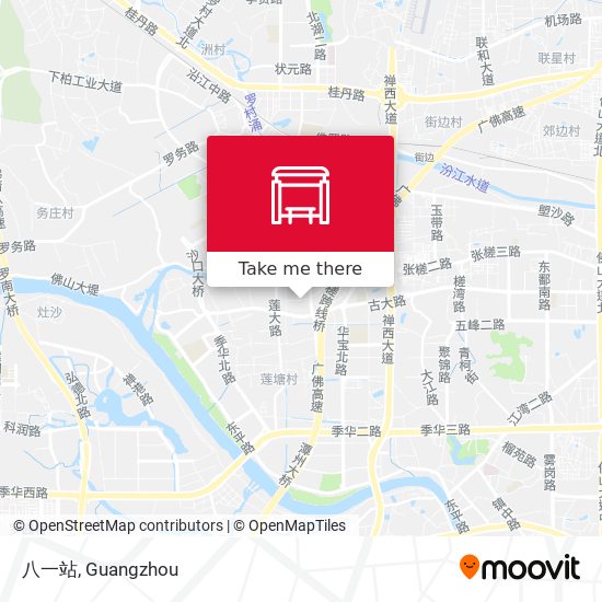 八一站 map