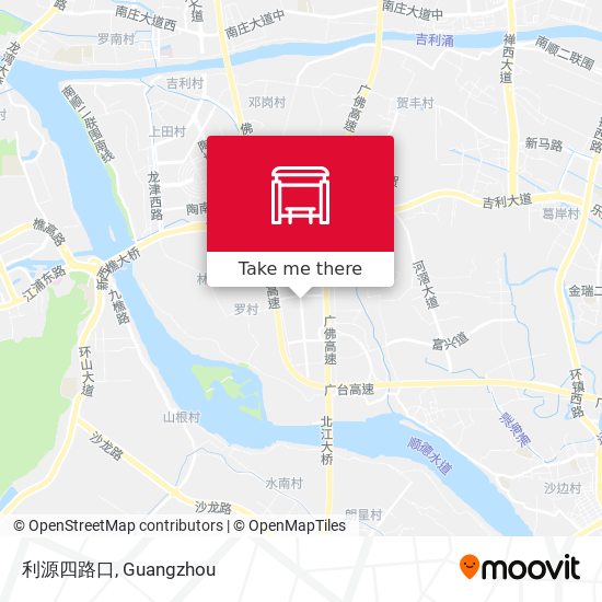 利源四路口 map