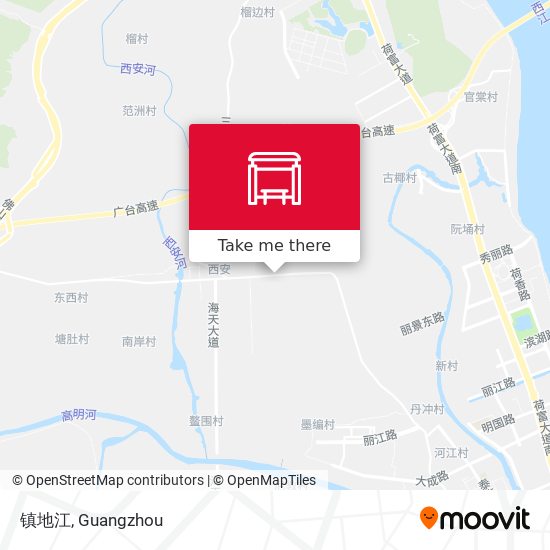 镇地江 map