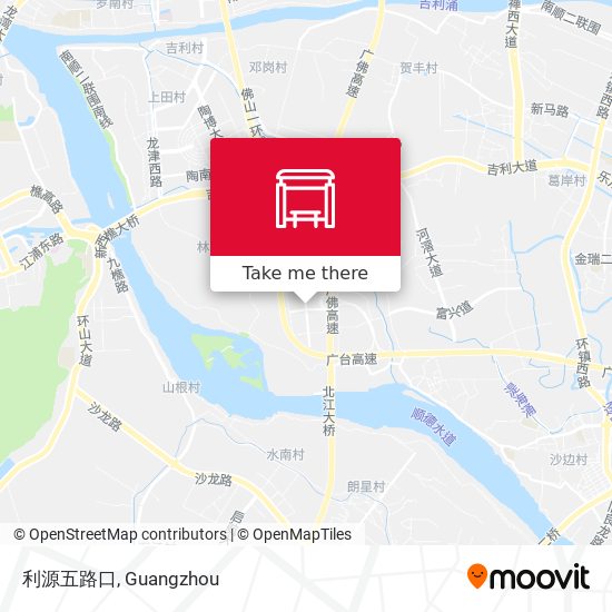 利源五路口 map