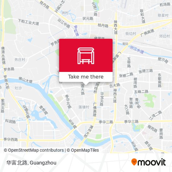 华富北路 map
