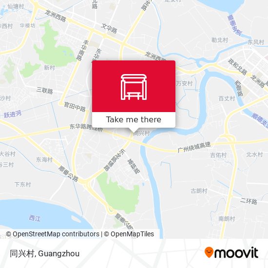 同兴村 map