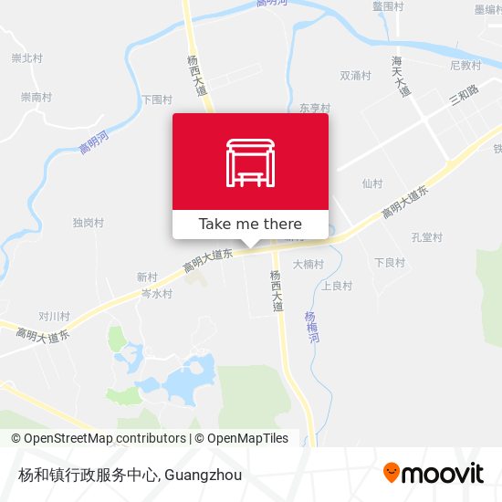 杨和镇行政服务中心 map