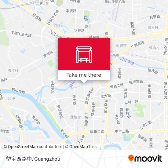 塱宝西路中 map
