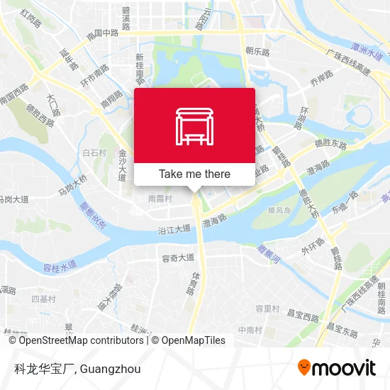 科龙华宝厂 map