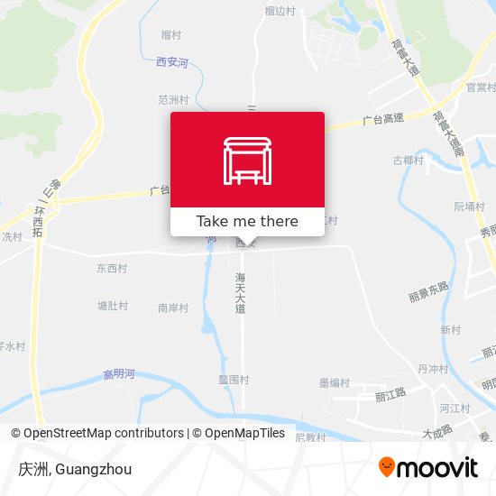 庆洲 map