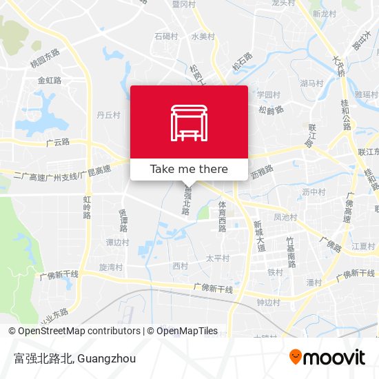富强北路北 map