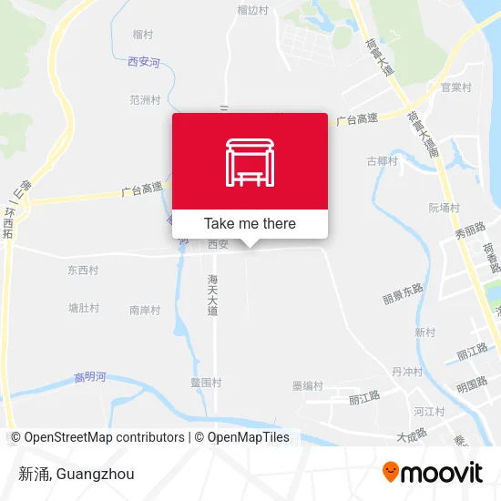 新涌 map