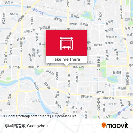 季华四路东 map