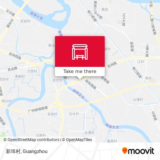 新埠村 map