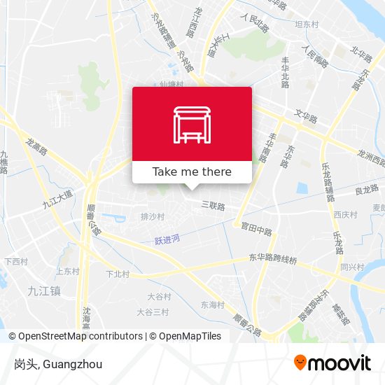 岗头 map