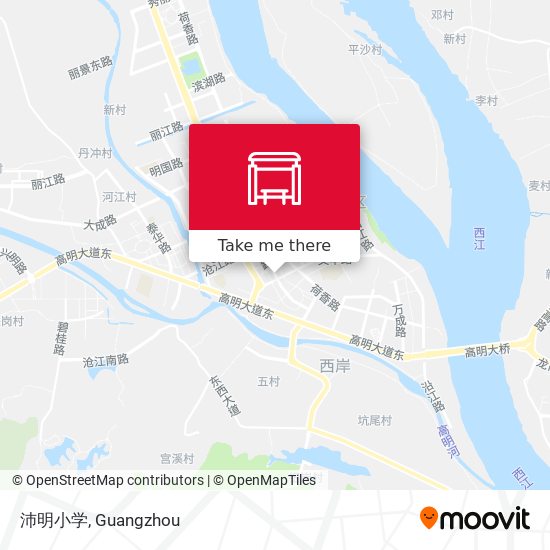 沛明小学 map