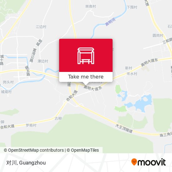 对川 map