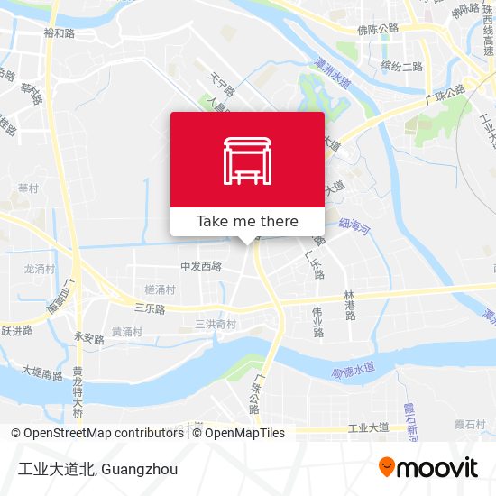 工业大道北 map