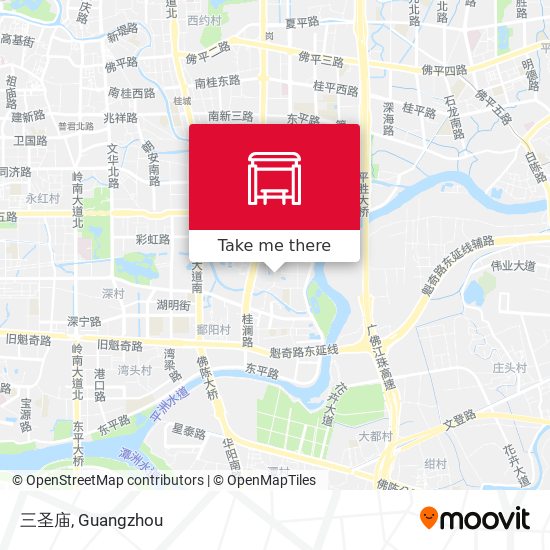 三圣庙 map