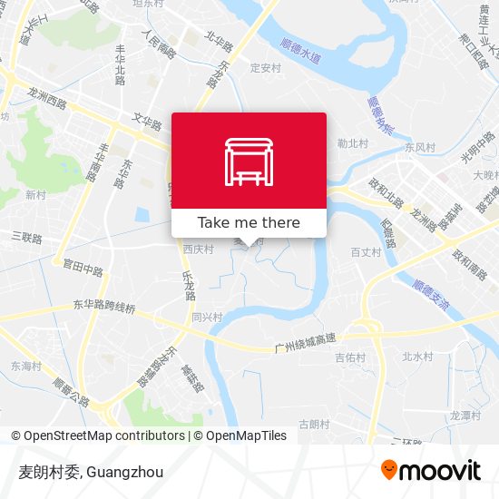 麦朗村委 map