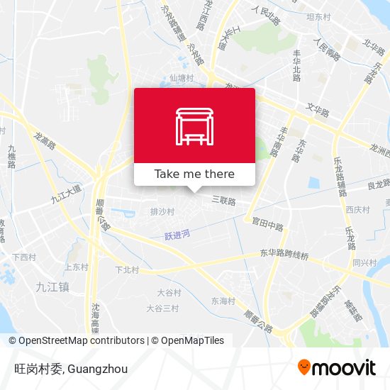 旺岗村委 map