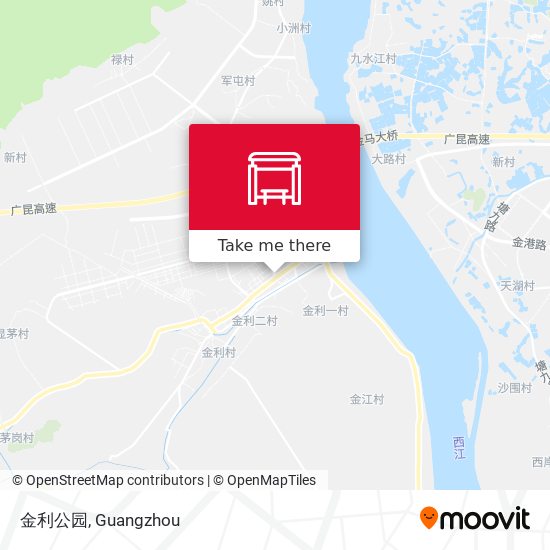 金利公园 map