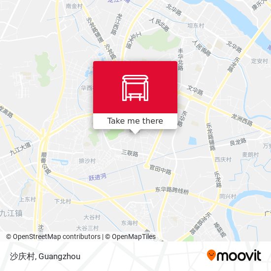沙庆村 map