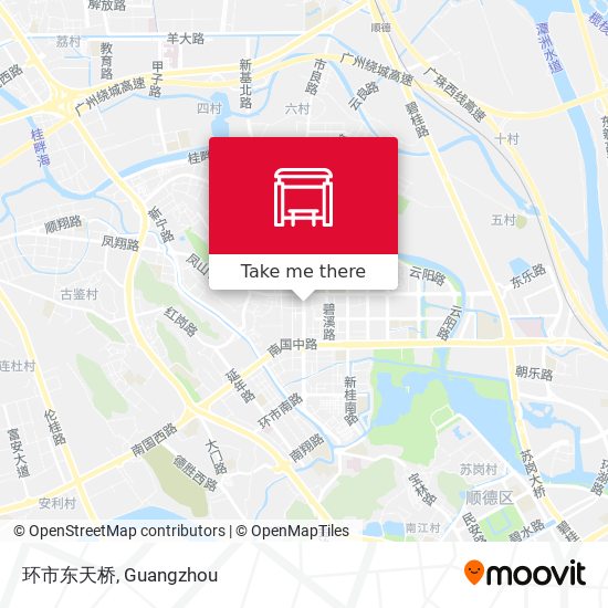 环市东天桥 map
