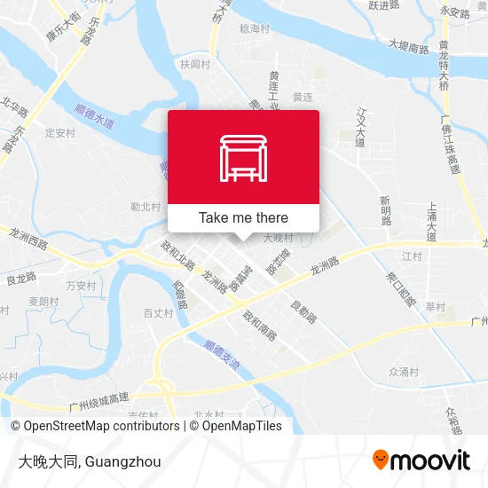 大晚大同 map