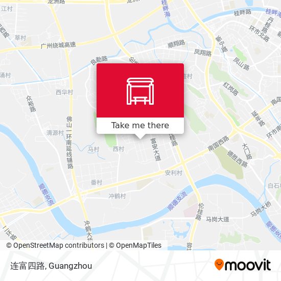 连富四路 map