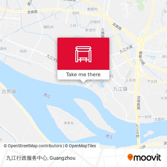 九江行政服务中心 map