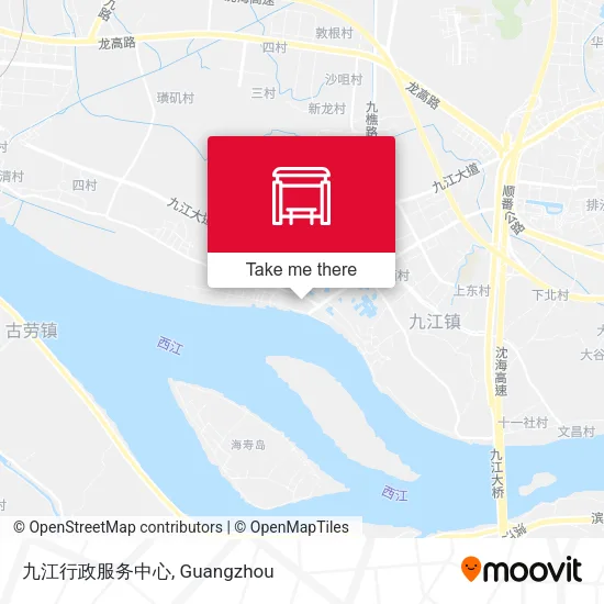 九江行政服务中心 map