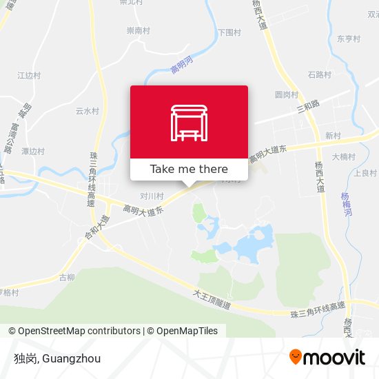 独岗 map