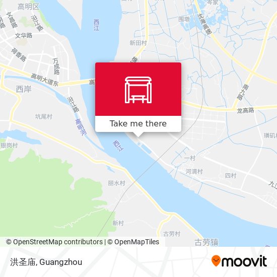 洪圣庙 map
