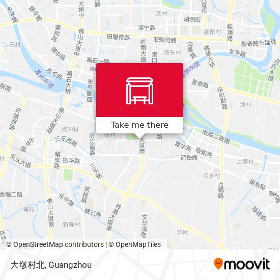 大墩村北 map