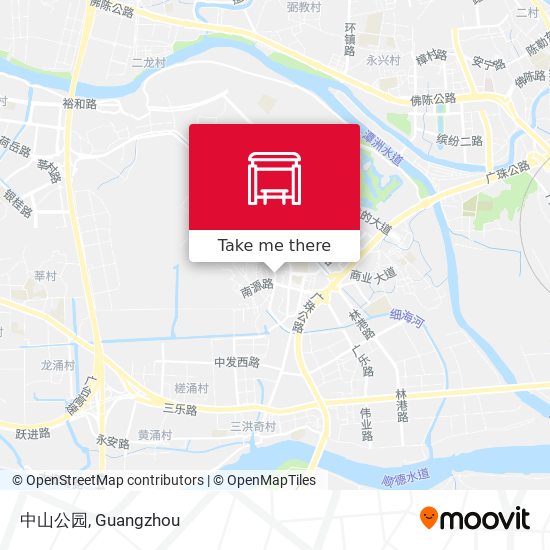 中山公园 map