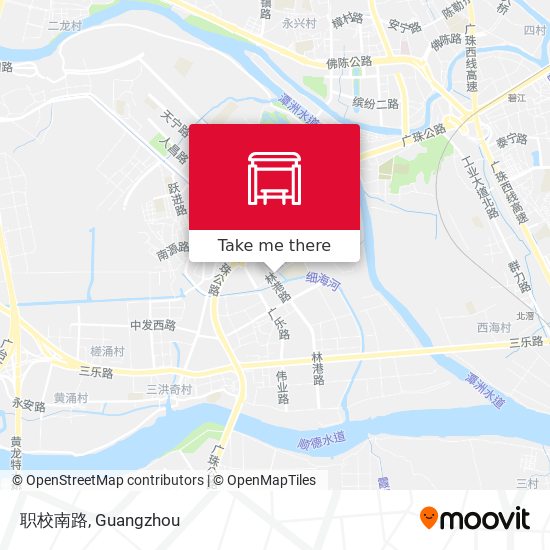 职校南路 map